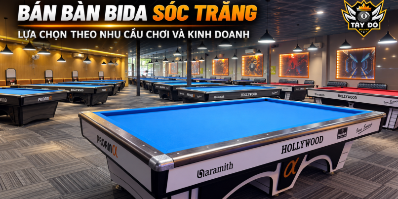 Các Dòng Bàn Bida Phù Hợp Với Thị Trường Kiên Giang